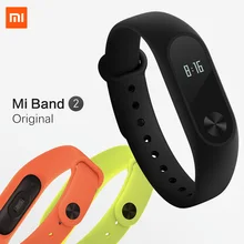 Xiao Mi band 2 Mi band 2 импульса смарт-Спорт сна сердечного ритма Мониторы браслет Фитнес трекер Браслет IP67 водонепроницаемый ремень