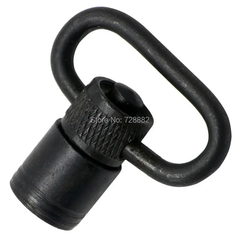 

Tactical Military Quick Release Detach Detachable QD Push Button Sling Swivel Loop Mount Fits Bolt Action Rifle Shotgun