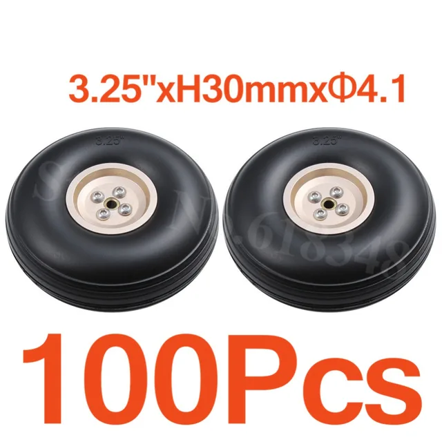 Best Offers 100pcs /Lot 3.25"/ 83mm Quality PU Rubber Tail Wheel Alloy Hub Thickness:30mm Axle hole: 4.1mm RC Airplane Parts Remote control Best Offers 100pcs /Lot 3.25"/ 83mm Quality PU Rubber Tail Wheel Alloy Hub Thickness:30mm Axle hole: 4.1mm RC Airplane Parts Remote control