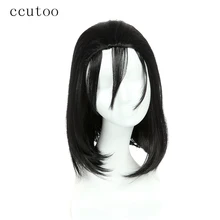Ccutoo Yowamushi pedal Toudou Jinpachi 35 см черные короткие прямые синтетические парики косплей парик высокотемпературные парики для вечеринок на Хэллоуин