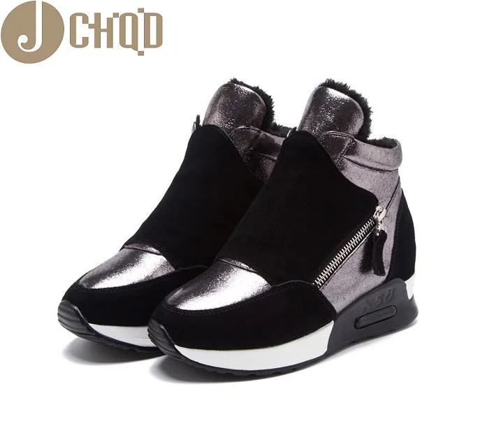 Женские Теплые ботильоны на меху осень/зиму|snow boots|boots fashionfashion boots |
