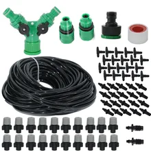 Patio Garden Greenhouse Irrigation Misting Cooling Watering Drip irrigation Drip Adjustable Planting Automatic