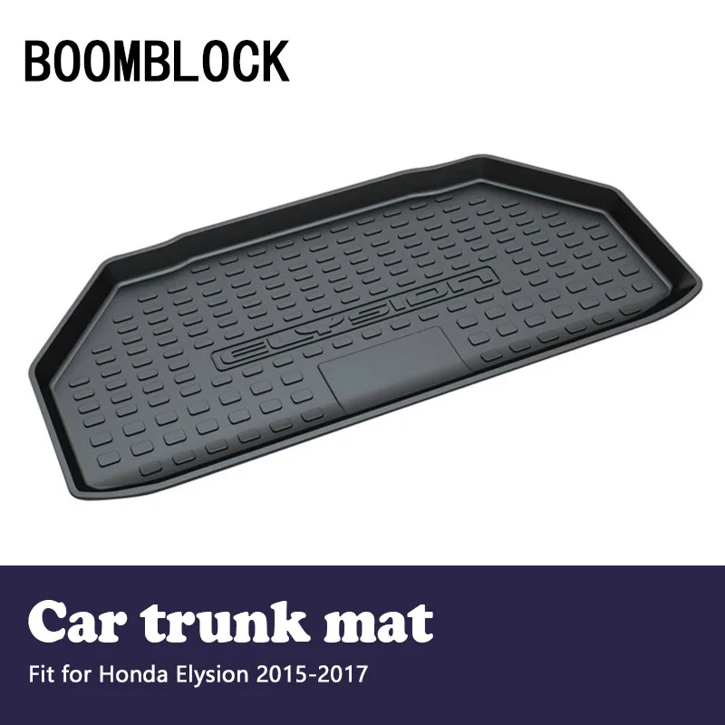 

Auto Car Cargo Liner rear trunk mat For Honda Elysion 2017 2016 2015 Styling Luggage Tray Carpet Anti-slip Floor Mat Accessories