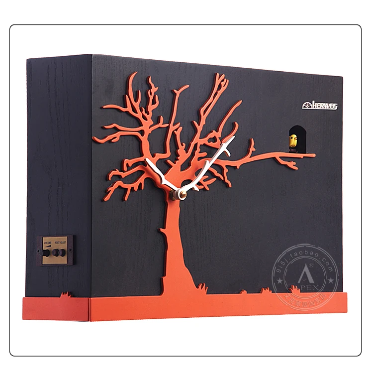 

Progetti popular wall cuckoo clock with cuckoo chime bird singing for children gift