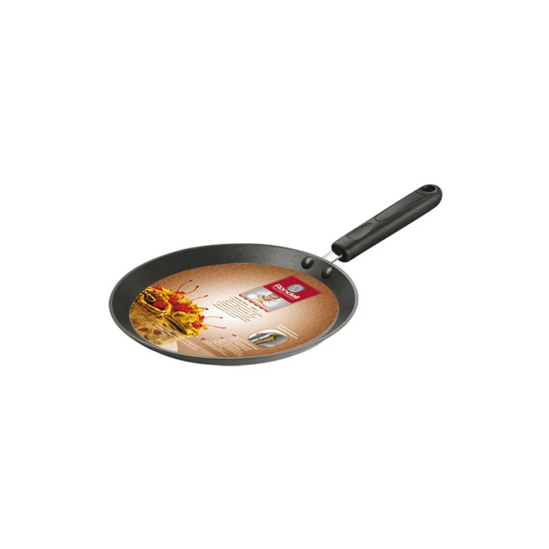 Сковорода блинная Rondell Pancake frypan 26 см RDA-128 (Штампованный алюминий, антипригарное покрытие TriTitan®, для всех видов плит кроме индукционных)