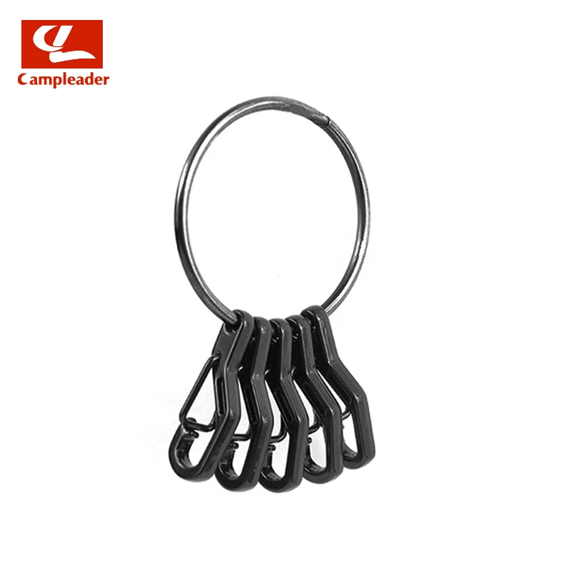 

Campleader Quick Release Ring Set TEC Classic Simple Spring Hanging Buckle Fast Hanging Key Chain Ring Alloy Hook CL155