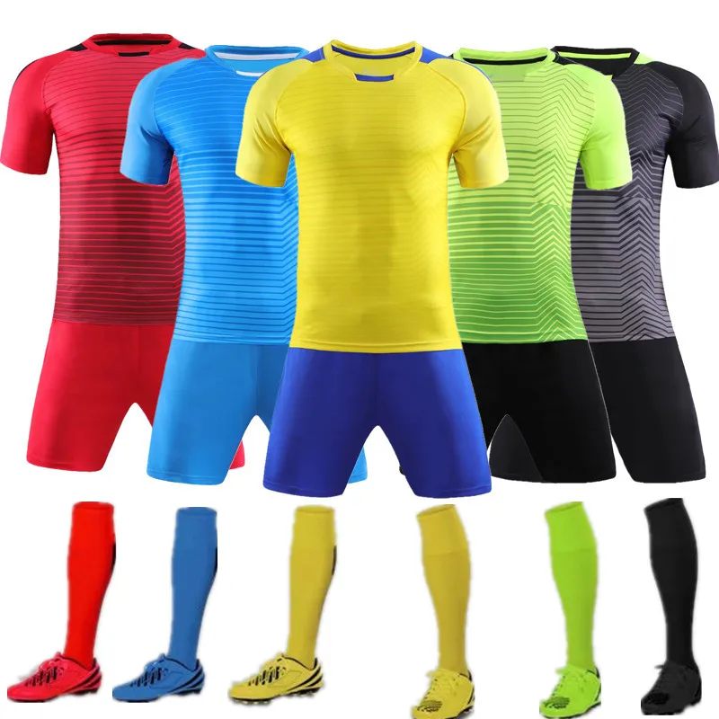 

Men survetement soccer team sports kit women sets kids soccer jersey uniforms shirts tennis shorts print write custom QD 007