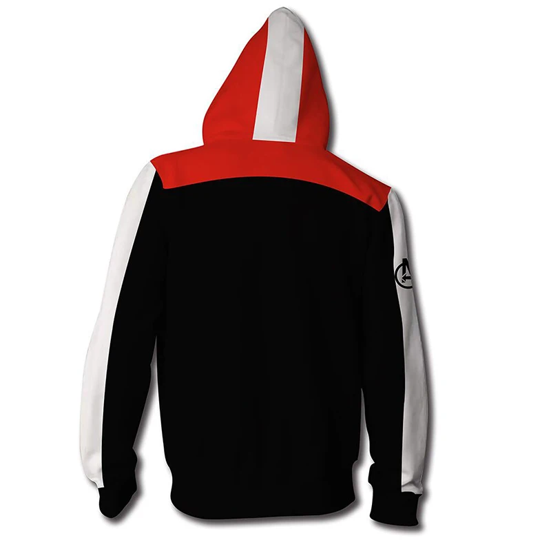 Avengers Endgame Quantum Realm Sweatshirt Jacket Advanced Tech Hoodie Cosplay mascot Costumes superhero Iron Man Hoodies suit