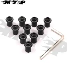  font b Motorcycle b font 5mm M5 Windscreen Bolt Screw Nut Fastener Kit Motorbike Automobiles