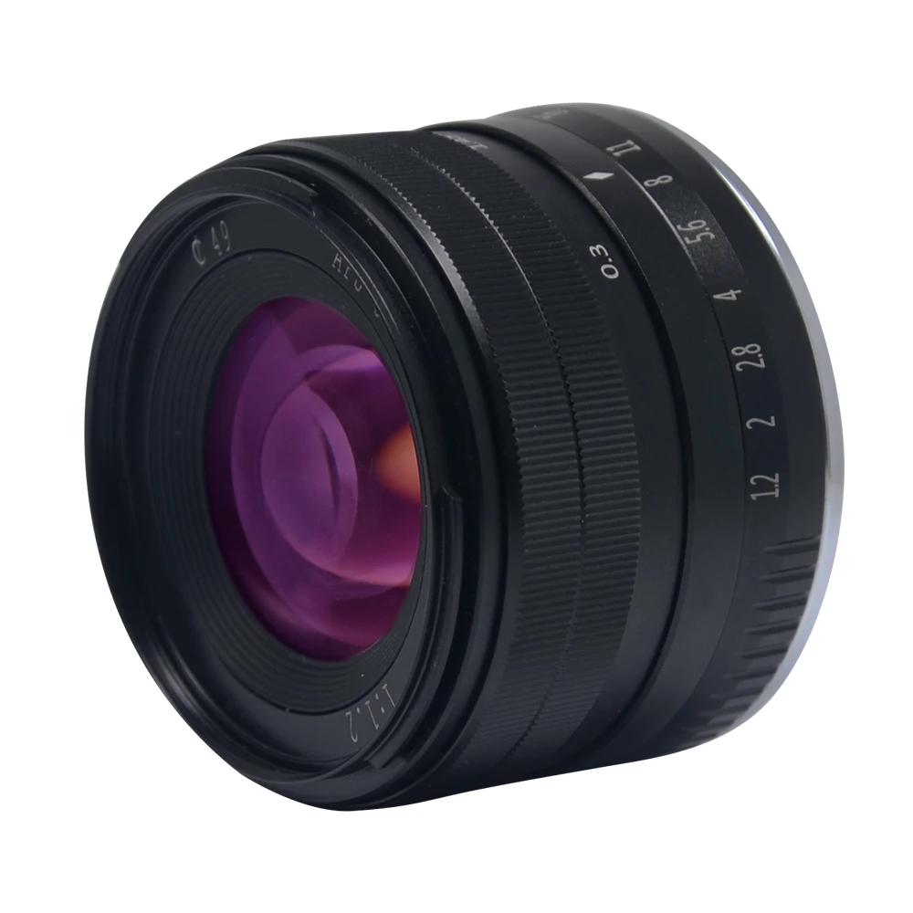 Фотообъектив Mcoplus 35 мм f1.2 с ручной фокусировкой для Sony E Mount A6300 A6500 NEX5 NEX6 NEX7 A6000 A3500 A7S