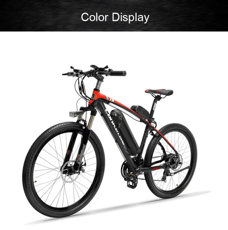 400 W/240 W, 26 дюймов электрический велосипед, звуковое воспроизведение с частотой до 48V 15Ah литий Батарея, Алюминий сплав рама для горного велосипеда