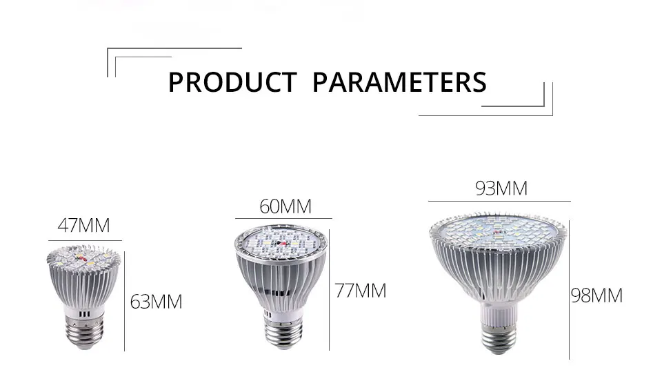 Светодиодная лампа для выращивания AC85-265V SMD5730 E27 фито-светильник s полный спектр светодиодный светильник Гидропоника высокая мощность светодиодный светильник для роста растений