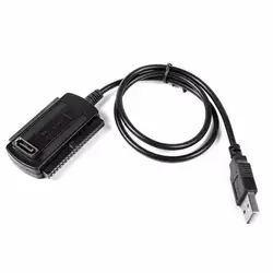 USB 2,0 на Переходник ide-sata кабель для 2,5/3,5 дюйма жесткого диска HDD конвертер Поддержка горячей вилки без драйвера