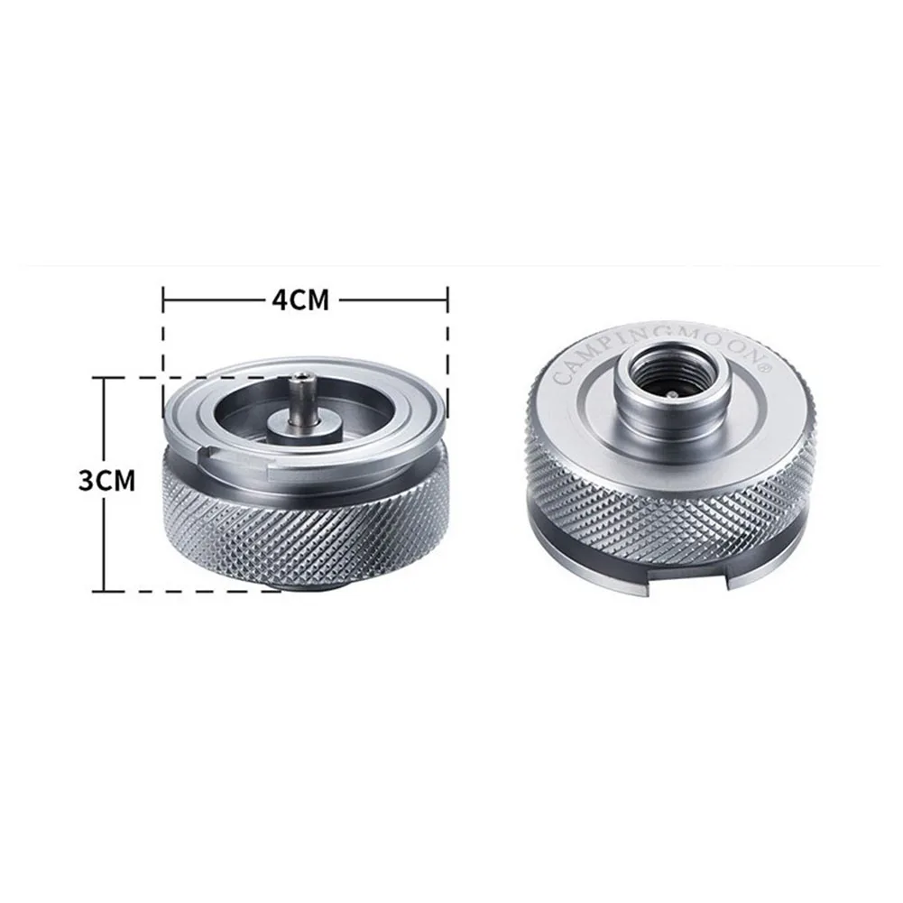 Оборудование Инструмент адаптер газовой плиты Разъем Бутылки Кемпинг печи Сплит Тип для бака цилиндр алюминиевый сплав Открытый Авто