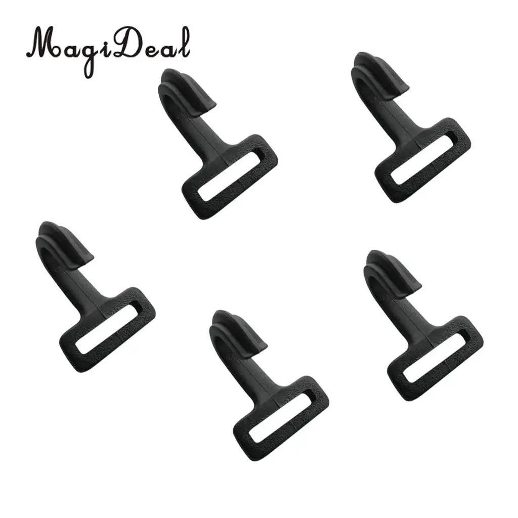 MagiDeal High Quality 5 Pieces Plastic Outdoor Camping Tent Pole Hook Lamp Hanging Hanger