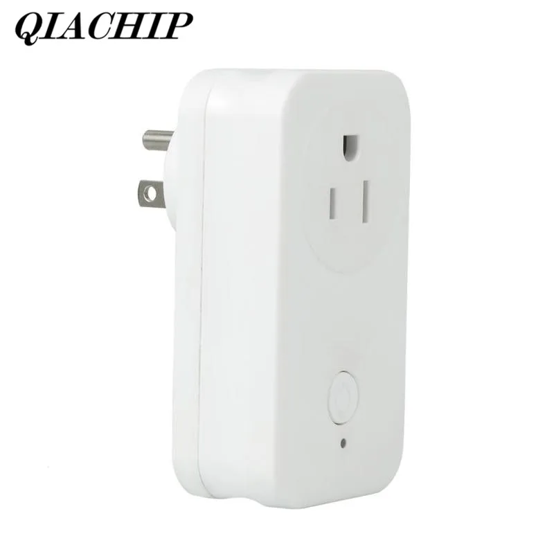 QIACHIP WiFi Smart Plug Mini Smart Socket Switch Work with ...
