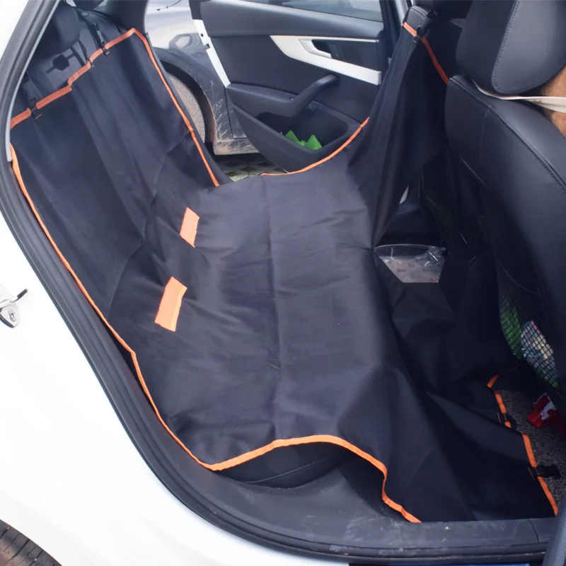 Чехол для сиденья для домашних животных, чехол для сиденья для собак со съемным гамаком для компактных, маленьких, легковых, грузовых и внедорожников, водонепроницаемые боковые щитки