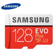 Samsung U3 Memory Card 128GB New EVO PLUS Micro sd card Class10 UHS-1 Read Speed 100M/S Microsd for Tablet Smartphone