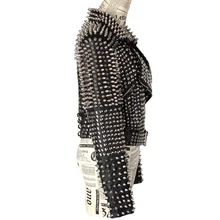 В европейском и американском стиле панк ветер всего тела высокого класса тяжелые металлические заклепки Тонкий локомотив промывали имитация овчины Босоножки из искусственной pu кожи