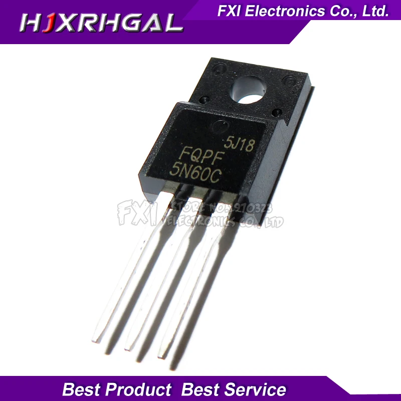 10PCS FQPF5N60C 5N60C TO 220 5N60 TO220 MOS FET tr new original-in ...