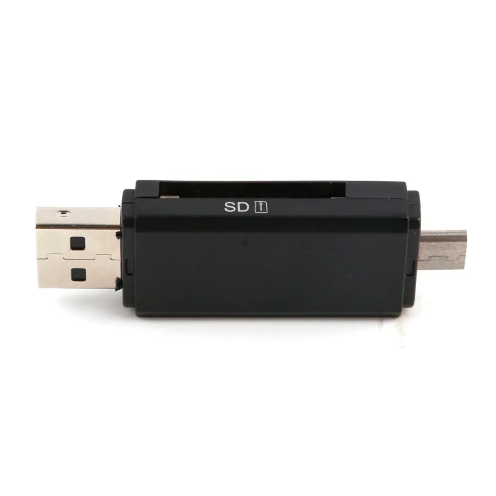 Высокоскоростной USB2.0 Универсальный OTG TF/SD карты 3 в 1 USB OTG картридер флэш-накопитель для Android телефон компьютер удлинитель-переходник