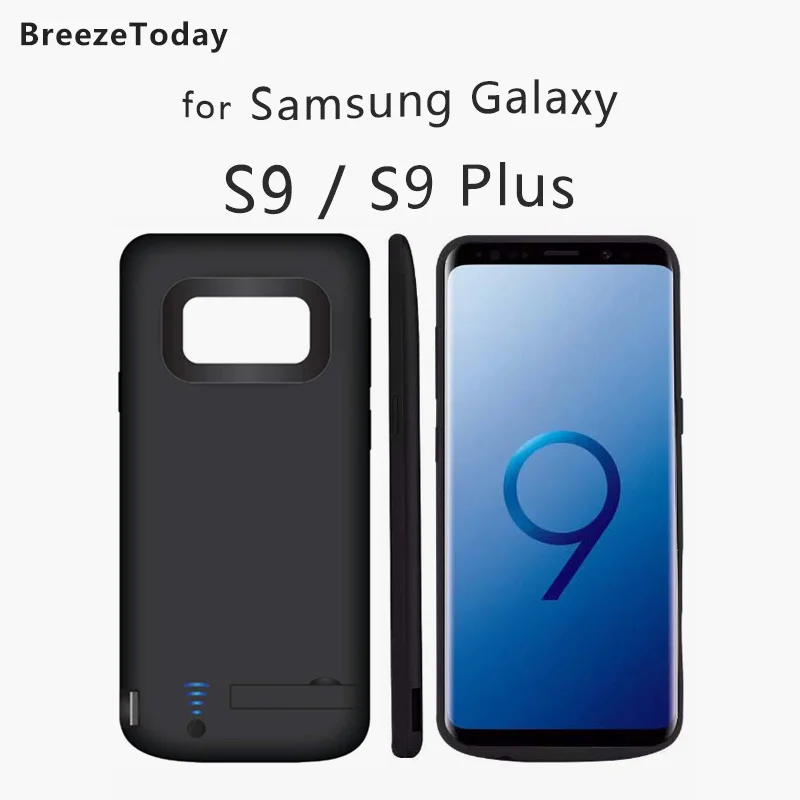 Battery Case Charger Case 5000 6000mAh Power Case For Samsung S9 S9 Plus Battery Charging Case Power Bank чехол аккумулятор