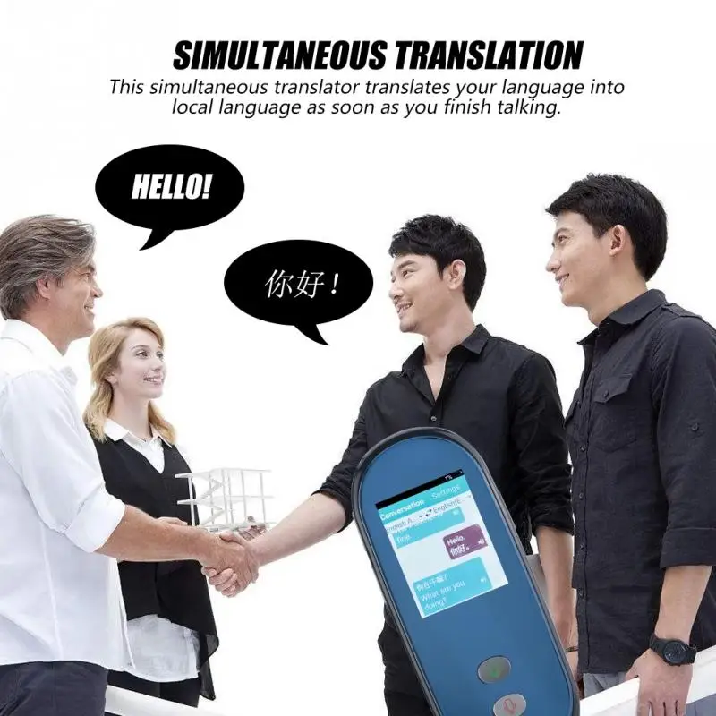 

Intelligent Simultaneous Translation WIFI Voice Translator 28 Languages Multilingual Travel Learning Translation Translato