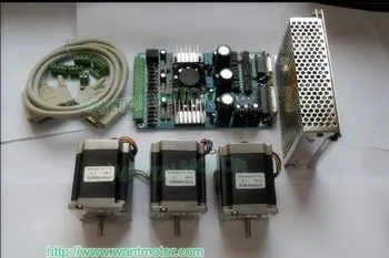 

Great CNC! Wantai Nema23 Stepper Motor Bipolar 57BYGH603B 287oz-in+3 Axis Driver Board TB6560 CNC Plastic Engraver Kit Milling