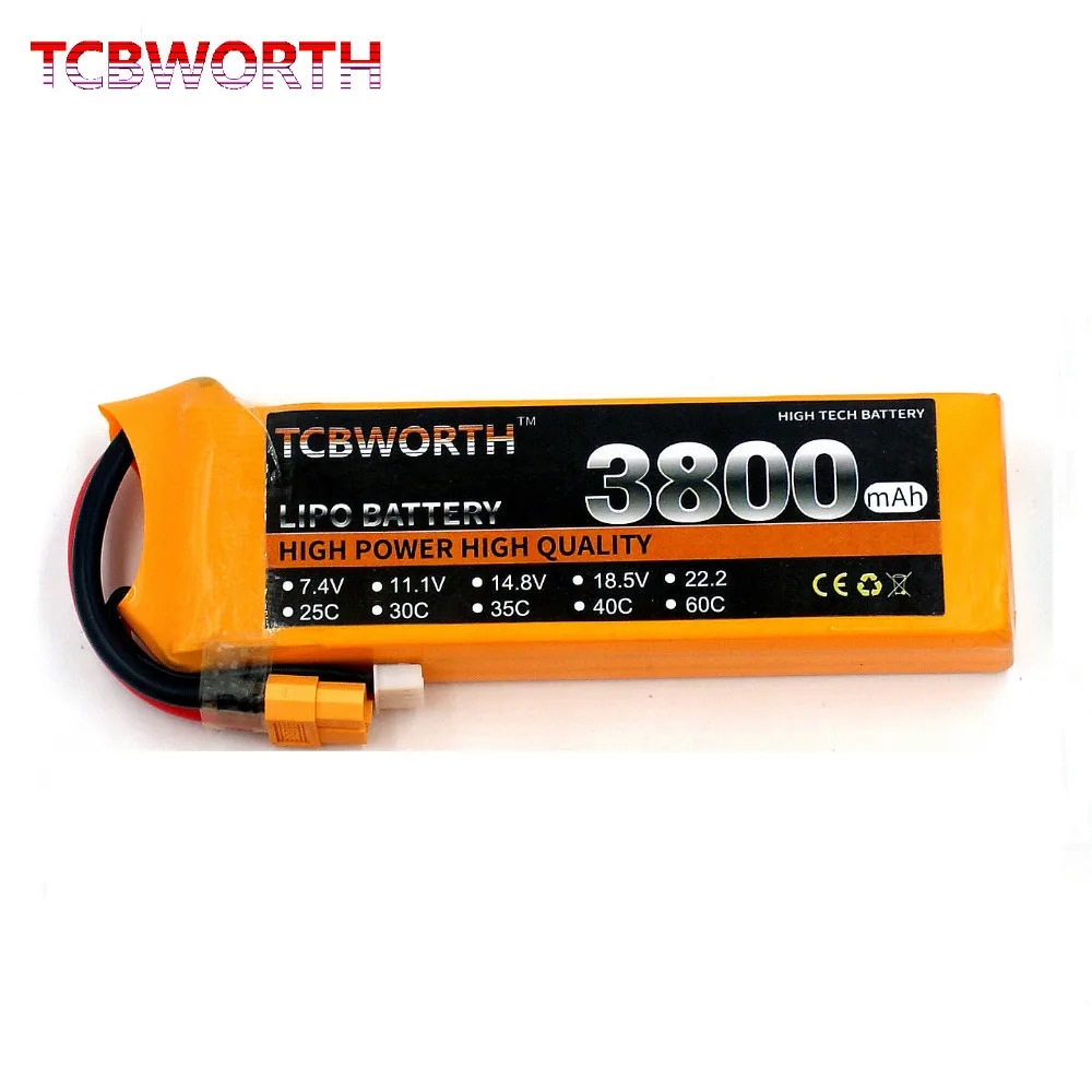 Buy RC Lipo battery 3S 11.1V 3800mAh 35C RC LiPo battery For helicopter car