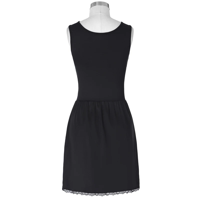 Kate Kasin New Arrivals Women Sexy Full Slips Fitness Long Under Dress Solid Underskirt For Girl Lady Inner Petticoat Dressing