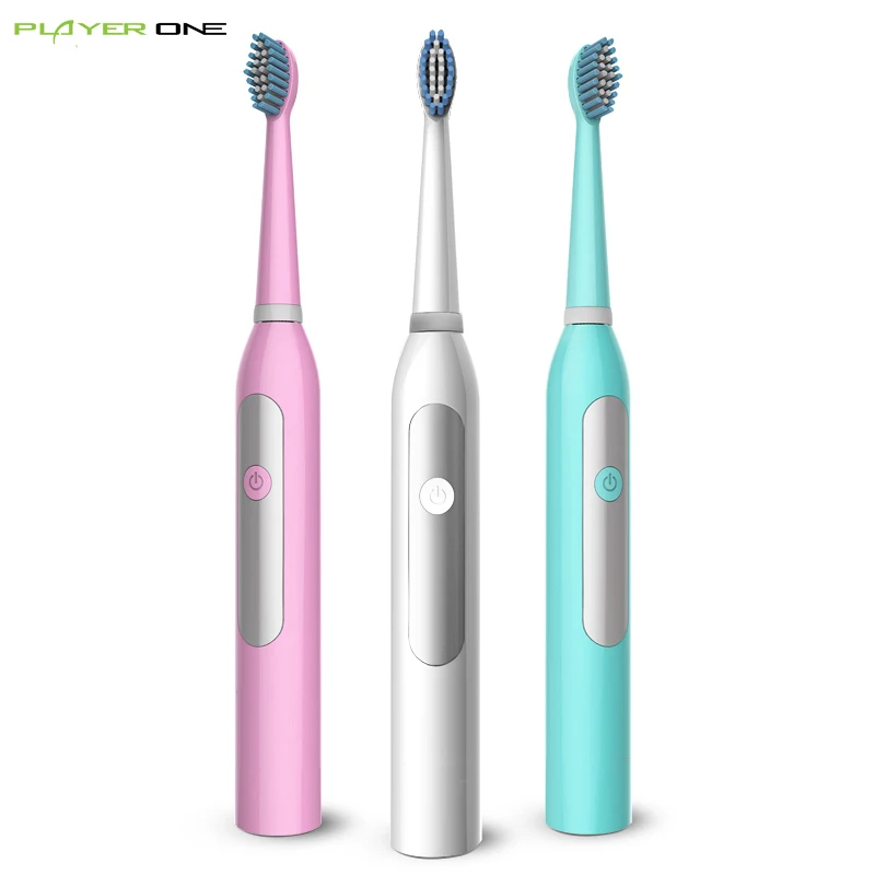

Sonic Electric Toothbrush with 2 Replacement Brush Heads, Using Battery , 3 Optional Modes, Built-in Auto Timer, Adult