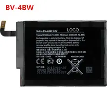 New 100% Original Rechargeable BV4BW BV 4BW Battery For Nokia Lumia 1520 MARS Phablet RM-937 Free Shipping + Tracking Code