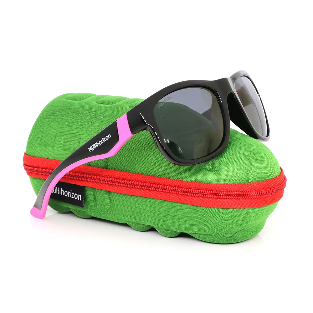 Детские хипстерские солнцезащитные очки, солнцезащитные очки для малышей, персонализированные Солнцезащитные очки, индивидуальный подарок на день рождения, детские спортивные солнцезащитные очки - Цвет линз: MH-GL0044PK