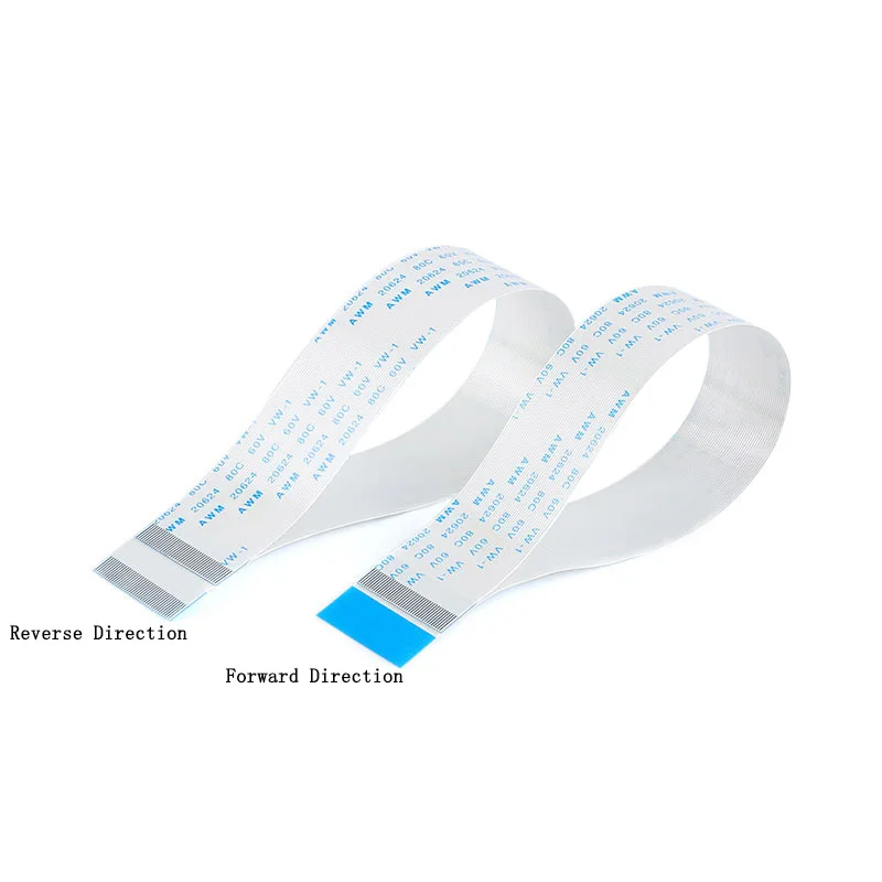 10 шт 24 Pin FPC/FFC лента гибкий плоский кабель шаг 0 5 мм/1 мм длина провода 6/10/15/20/25/30/40