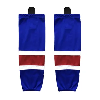 

Coldoutdoor 100% Polyester Ice Hockey sport Socks Cheap Shin Guards For Team XW021 high quality men women