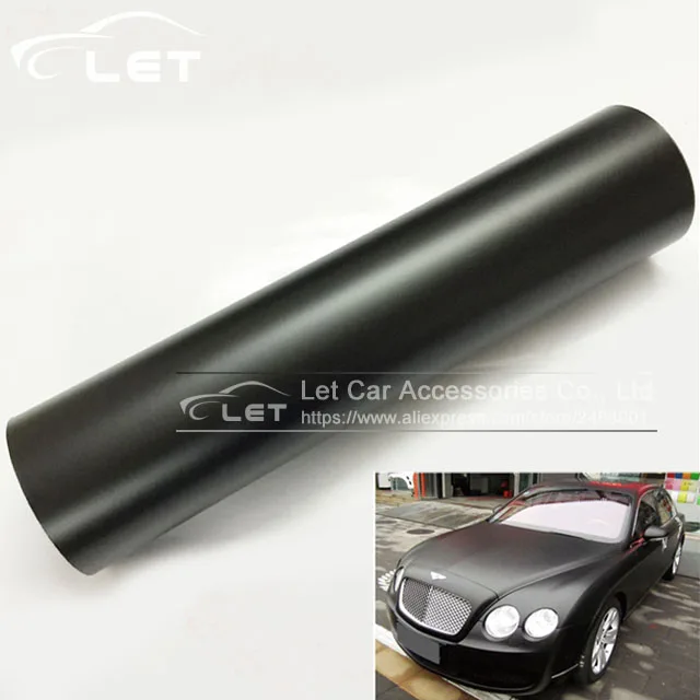 matt matte black car auto body sticker decal self adhesive wrapping black decal sheet