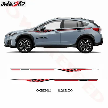 

Car Sticker Body Door Decor Decal Waist Line Stickers Auto External Accessories Vinyl Decal For Subaru XV 2011-2018
