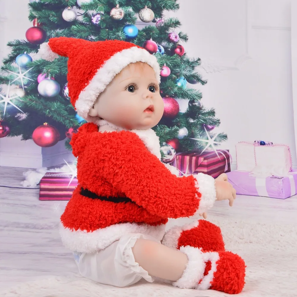 55cm Silicone Reborn girl Dolls Baby Realistic Doll Reborn Non toxic