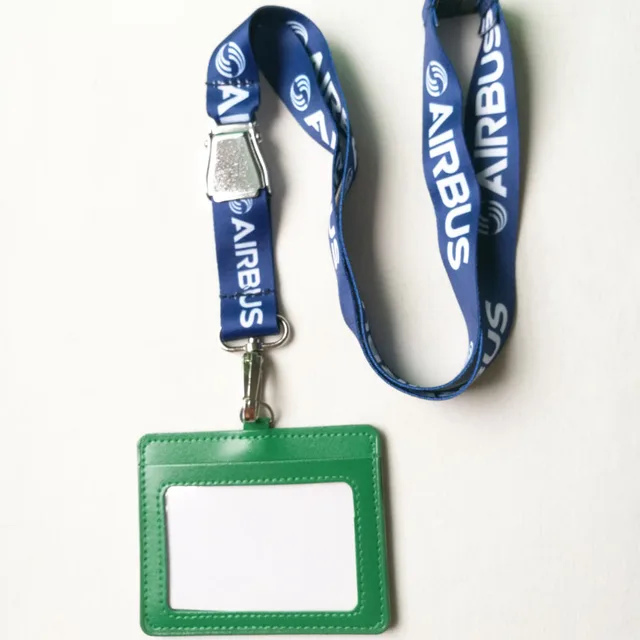 Airbus Neck Lanyards with airplane buckles Ribbon Rope Sling for