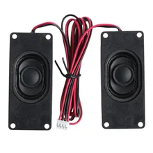 ANENG 1 pair 3W 4 Ohm 3070 Advertising LCD TV Speakers Loudspeaker Rectangle Speaker