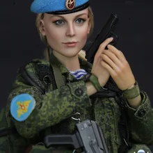 Русский ВДВ 1/6 женский солдат фигурка Модель Набор дам 78035 Наталия