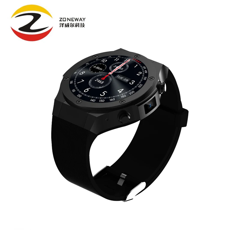 H2 3G Watch GPS Smart With App Download Heart Rate Tracker WIFI 5.0M HD Camera Android 5.1 Smartwatch Pk Kw88 VS Dm98 | Электроника