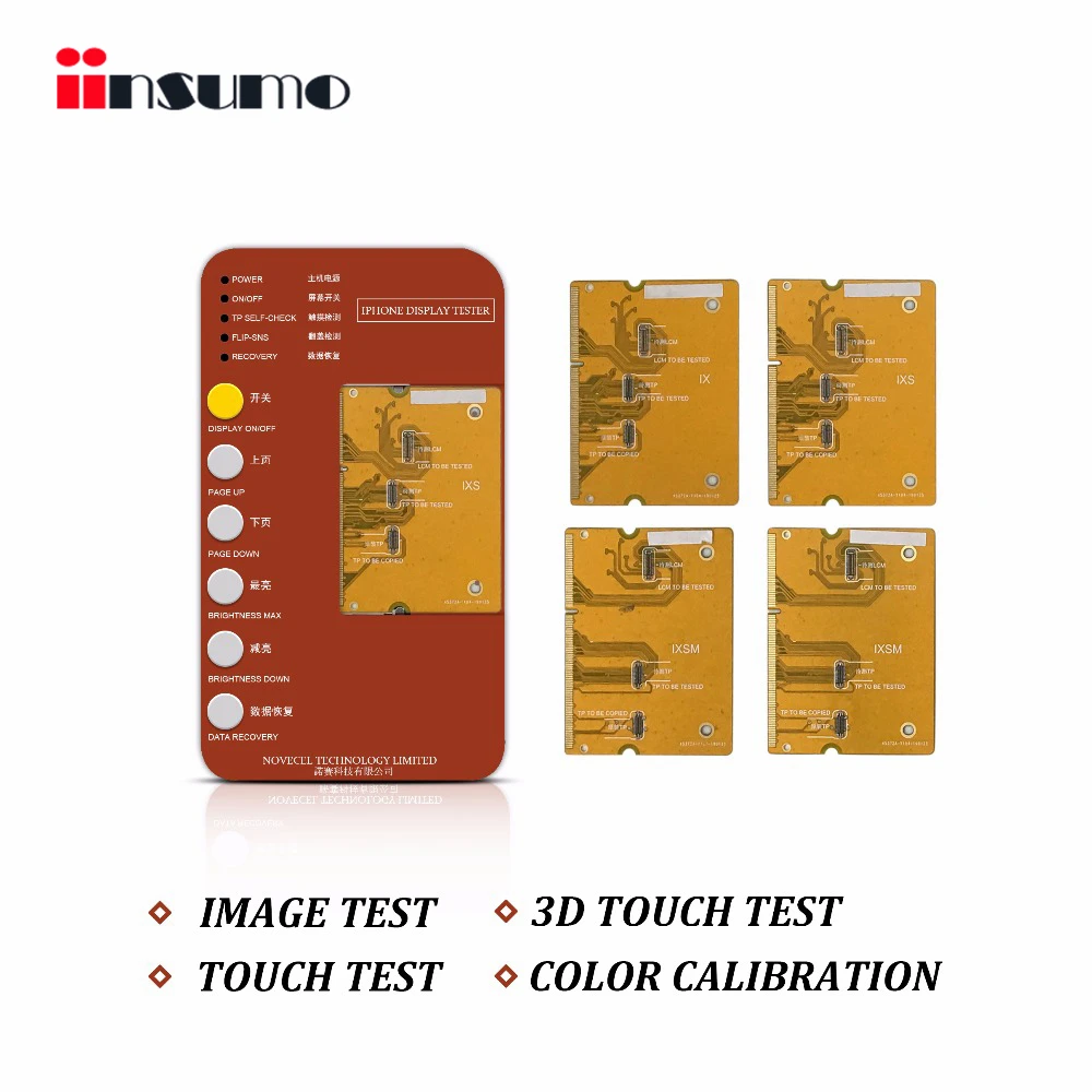 

Free Shipping New Release Exclusive S1 Universal LCD / OLED Display Tester / Testing Board for iPhone XS MAX / XS / XR / X
