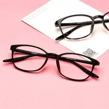 Fashion Classic TR90 glasses Round box Computer Reading Unisex Frames Eyeglasses Optical Woman man Prescription 1020