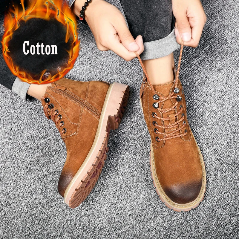 fur Moda Lining black Homens Martin Pele De leather fur Dos Lining Sapatos Brown Botas Genuínos Forro Lining Sapatas Britânicos Lining Formais fur grey brown Negócios Inverno leather Lining grey leather Lining Couro Vestido black rgUrxBq