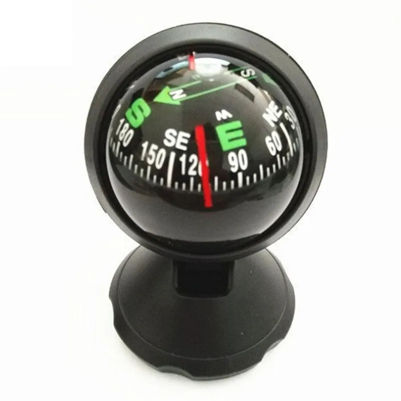 

Plastic Navigation Compass Ball Automobile Vehicle Outdoor Direction Guidance Tool Adhesive Compass Car Interior Decor