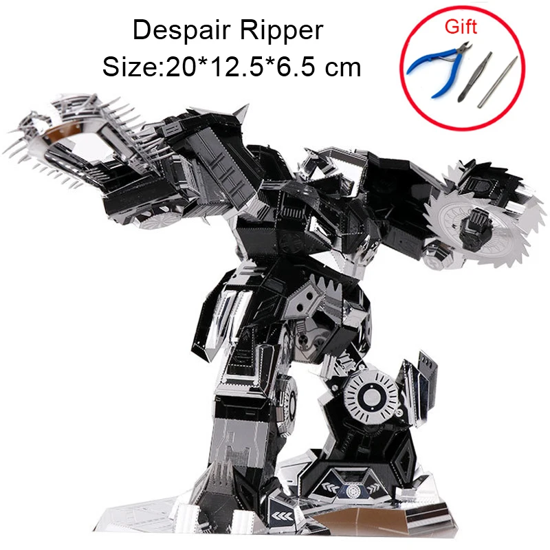 La desesperación Destripador 3D Metal rompecabezas de corte láser modelo para niños adultos juguetes educativos/brinquedo Educativo colección de regalos de navidad La desesperación Destripador 3D Metal rompecabezas de corte láser modelo para niños adultos juguetes educativos/brinquedo Educativo colección de regalos de navidad