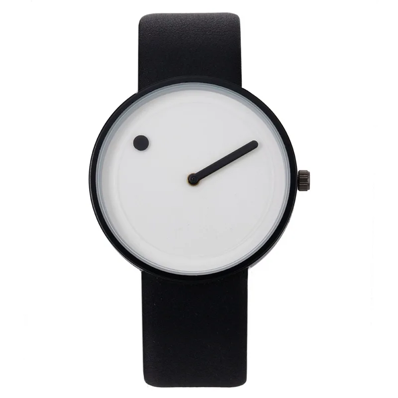 Мраморный Стиль кожа кварцевые женские часы Лидирующий бренд мужские часы модные повседневные спортивные наручные часы для влюбленных Relojes relogio feminino - Цвет: black White