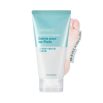 

THE FACE SHOP Smile Foot Peeling Cream 120ml Foot Crack Cream Heel Exfoliating Anti Dry Crack Remove Dead Skin Feet Care Cream