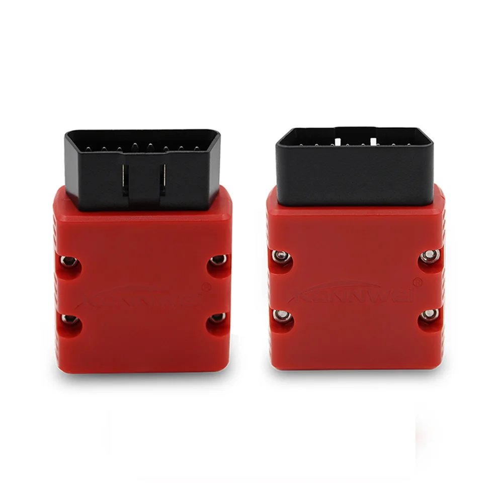 Red PIC18F25K80 Мини ELM327 KONNWEI KW902 V1.5 Bluetooth Разъем OBD2 OBDII считыватель кодов Сканер поддерживает 12 В Дизель/бензин - Цвет: Red